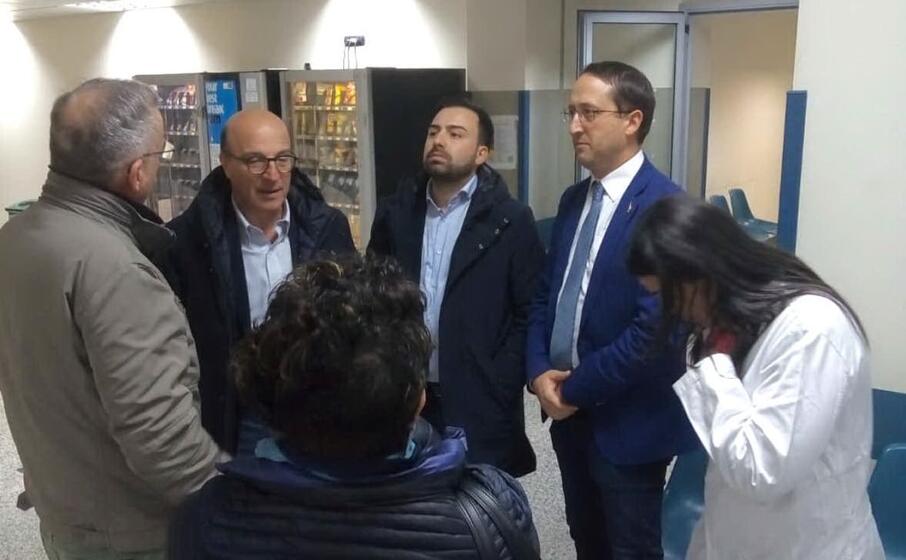 la visita dell assessore regionale della sanit