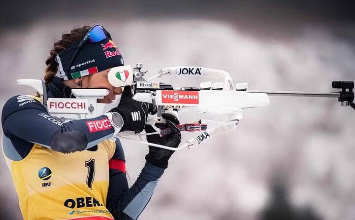 ma anche l oro in coppa del mondo individuale inseguimento e a squadre
