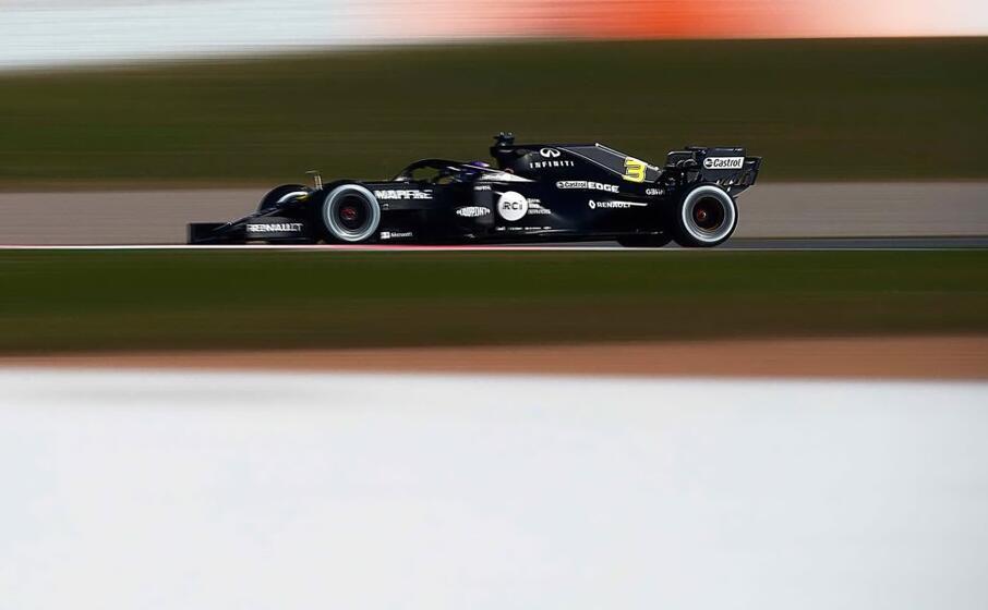 la renault di daniel ricciardo