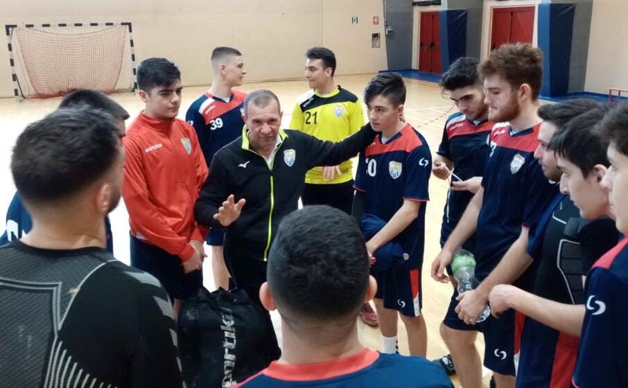 il cus sassari e coach gianmario pittorru (foto vanna chessa)