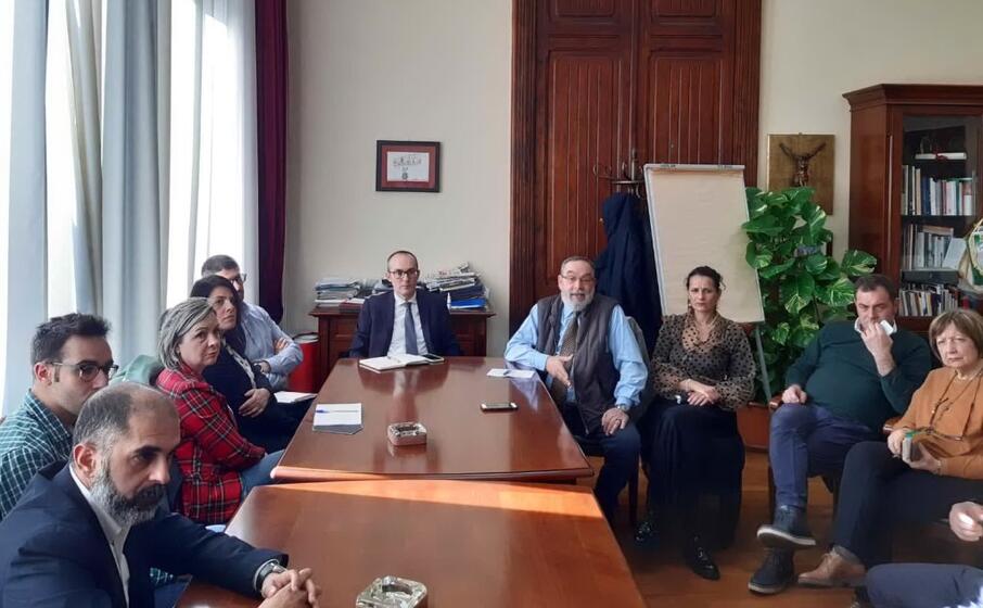 i sindaci riuniti (foto ufficio stampa)