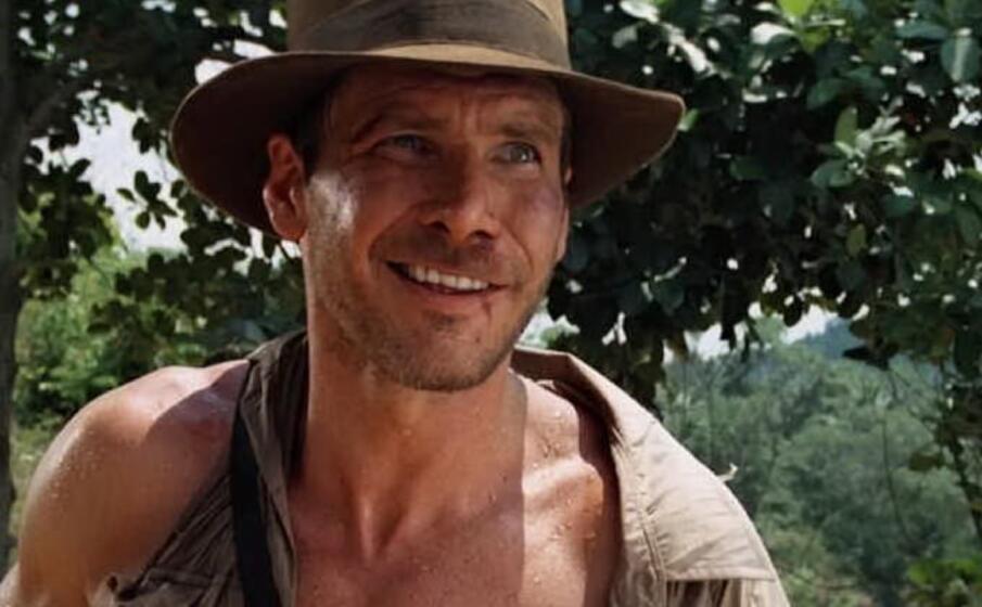 harrison ford nei panni di indiana jones (foto da frame video)