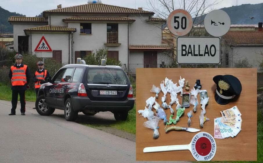 i militari e la droga (foto carabinieri)
