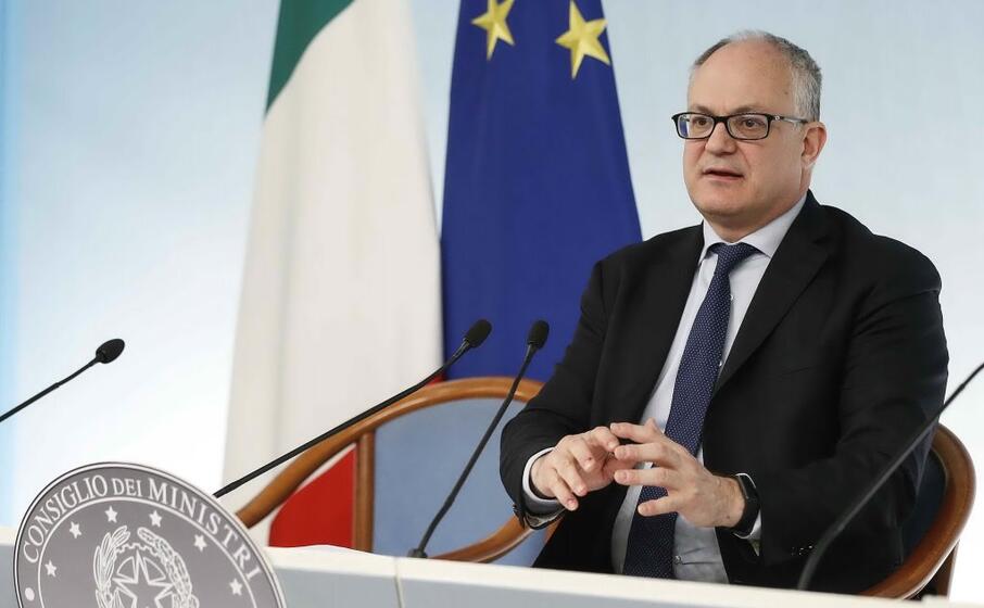 il ministro dell economia roberto gualtieri (ansa frustaci)