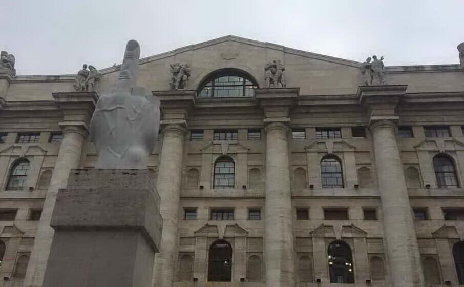 la borsa di milano (archivio l unione sarda)