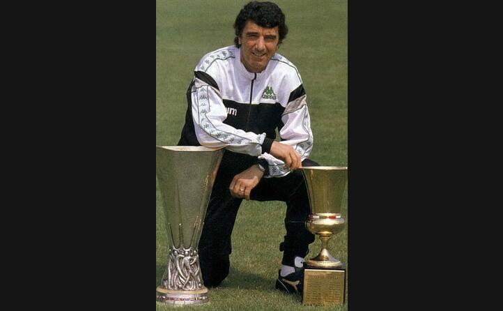 nel 1990 sulla panchina della juventus