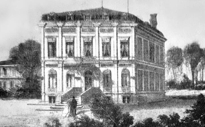 la villa di passy dove mor nel 1868
