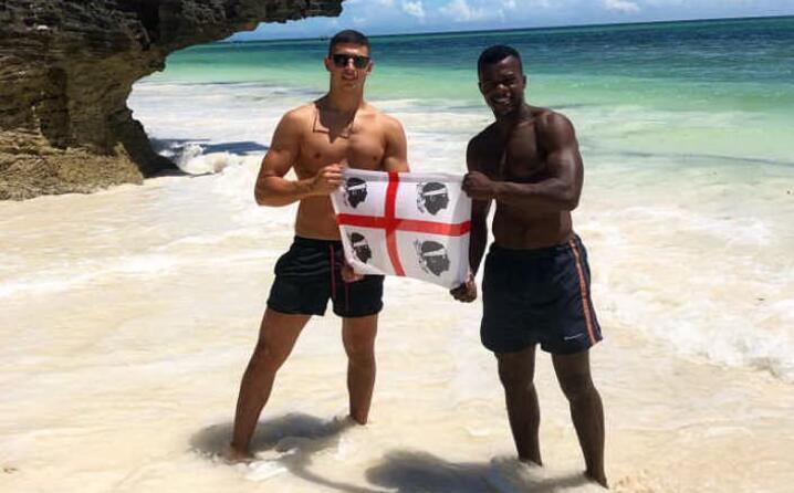 alessio congiu da senorb al watamu marine park in kenya