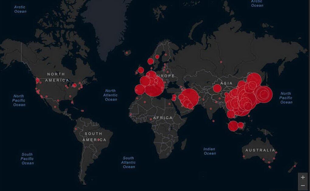 La Mappa Del Contagio In Tempo Reale L Unione Sarda It