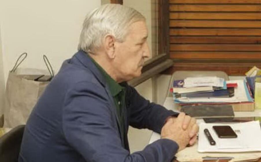 gigi riva in una foto recente (foto l unione sarda)