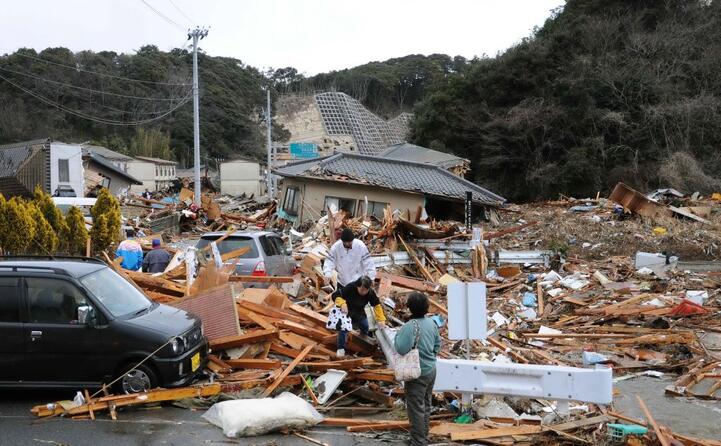 gli effetti del terremoto