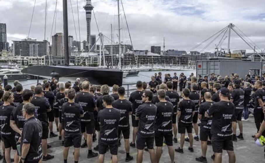 il varo del primo ac75 del team emirates new zealand
