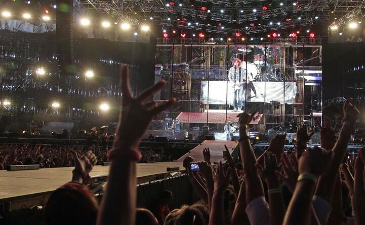 uno dei concerti a campovolo