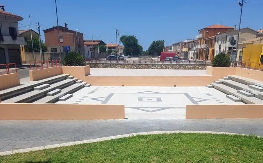 il centro abitato di marrubiu (l unione sarda foto pintori)