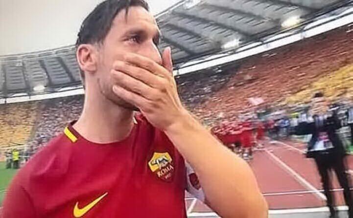 l addio commosso all olimpico il 28 maggio 2017