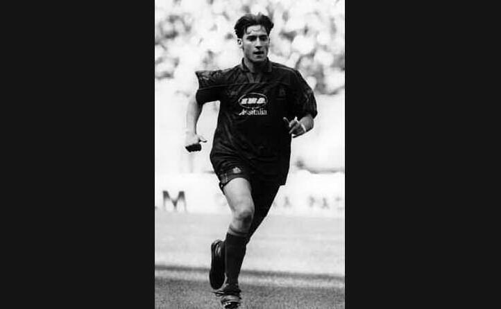 la prima di un totti appena 16enne al rigamonti di brescia