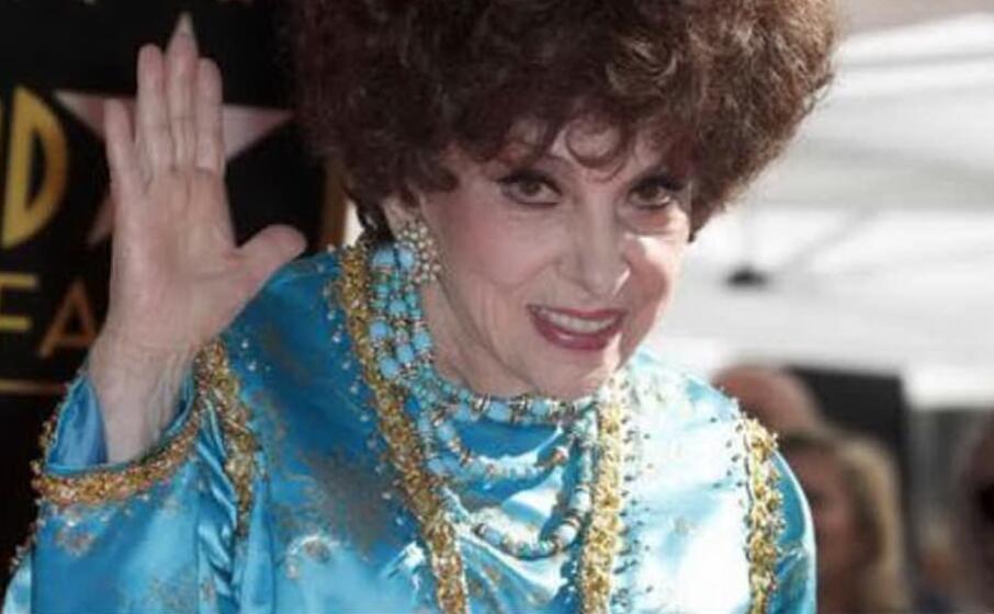 l attrice gina lollobrigida (ansa)