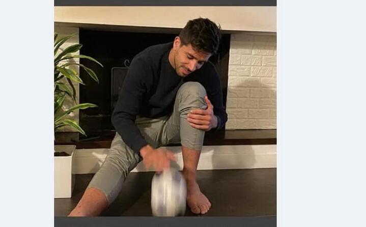 simeone inganna il tempo con la palla