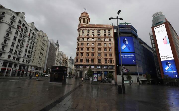 il centro della capitale (ansa)