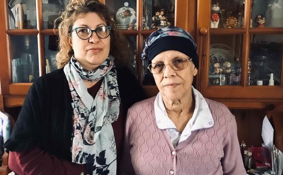 anna cambarau con la figlia patrizia bernardi (foto l unione sarda f m )