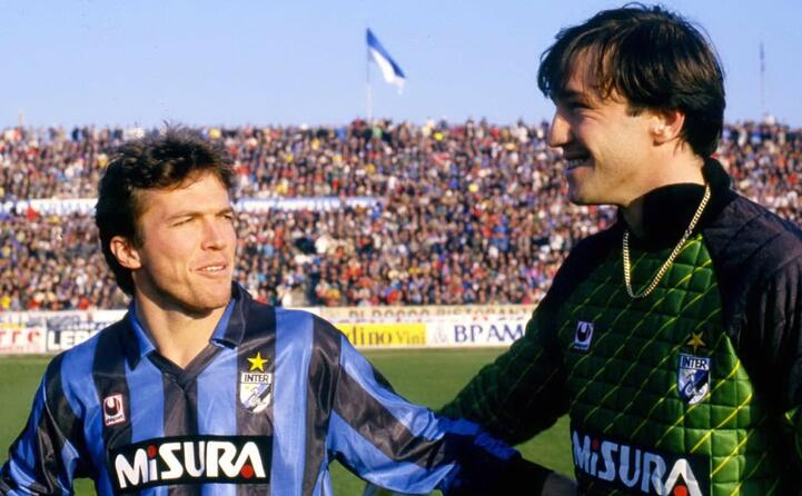 insieme a lothar matth us (foto wikipedia)