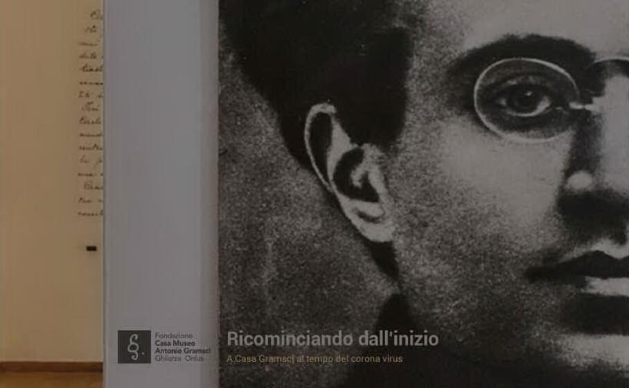l immagine che accompagna la mostra (foto casa museo gramsci)