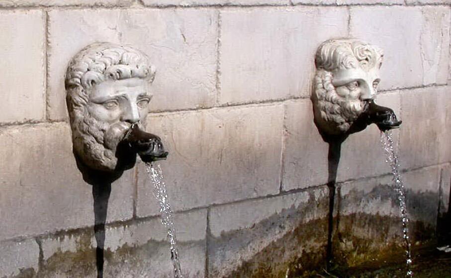 la fontana di uri (archivio l unione sarda)