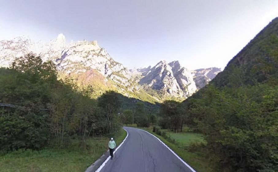 la zona in cui avvenuta la tragedia (google maps)