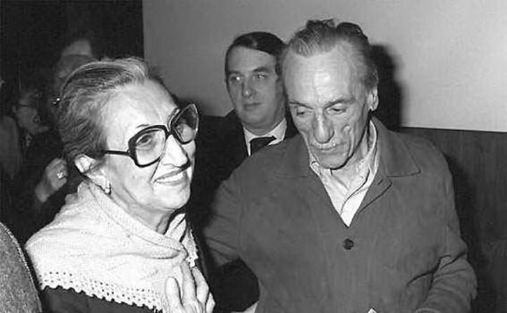 eduardo de filippo insieme a pupella maggio
