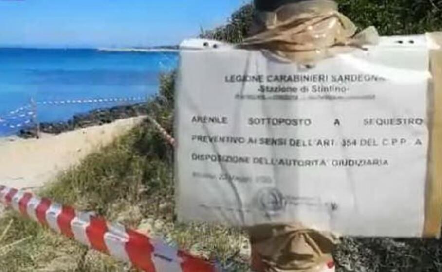il tratto sotto sequestro (l unione sarda pala)