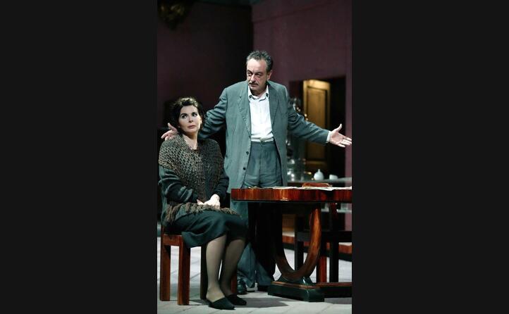 luca de filippo figlio di eduardo sul palco