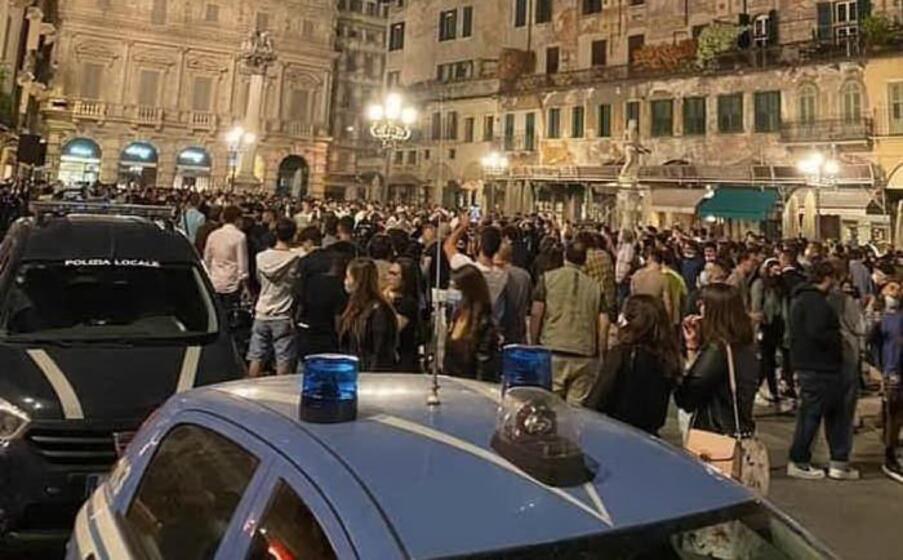 la movida a verona (ansa)