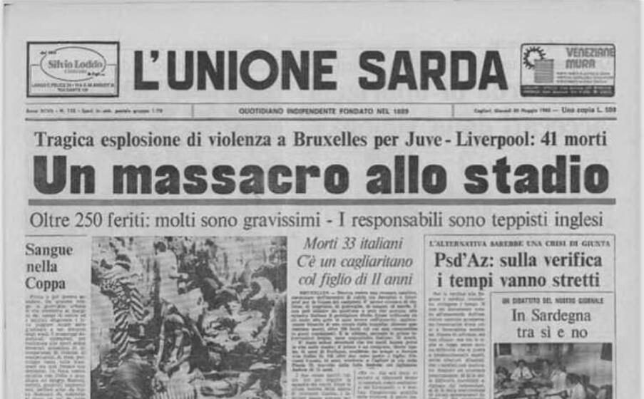 la tragedia nelle cronache de l unione sarda