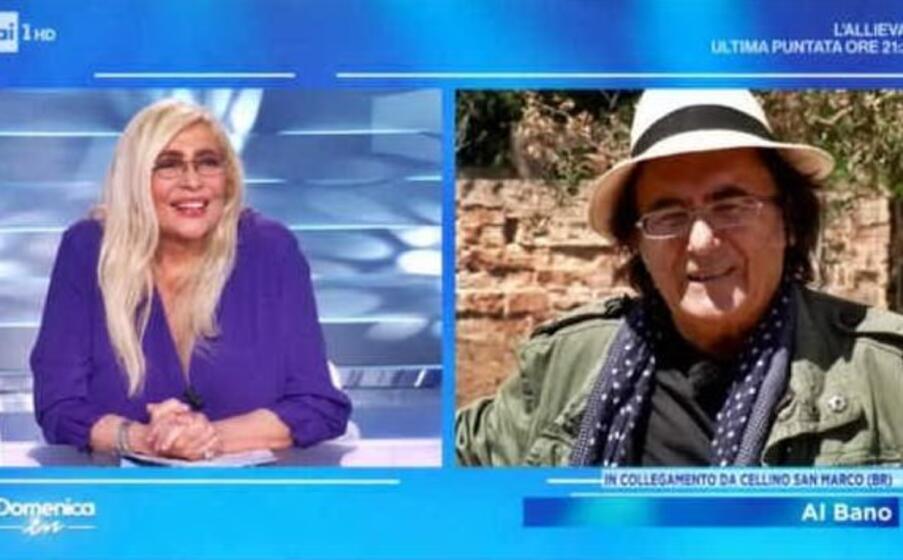 un immagine dalla trasmissione tv (foto da frame video)