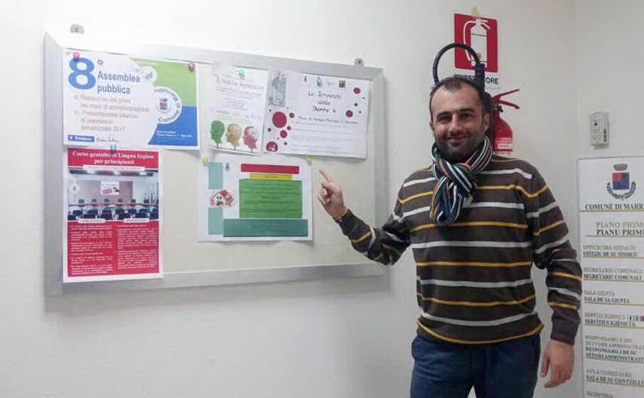 andrea santucciu sindaco di marrubiu (l unione sarda)