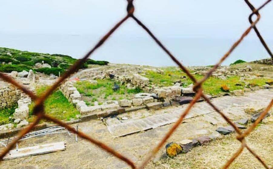il sito archeologico di tharros (foto l unione sarda pinna)