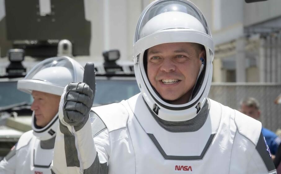 gli astronauti della crew dragon (ansa)