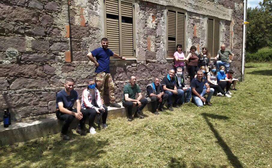 i volontari delle pulizie (l unione sarda oggianu)