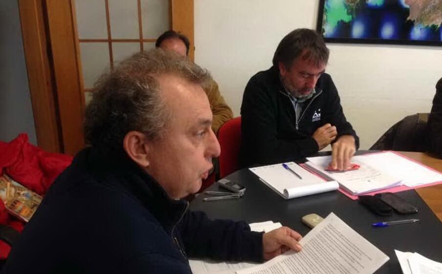 il sindaco antonio diana (l unione sarda pala)