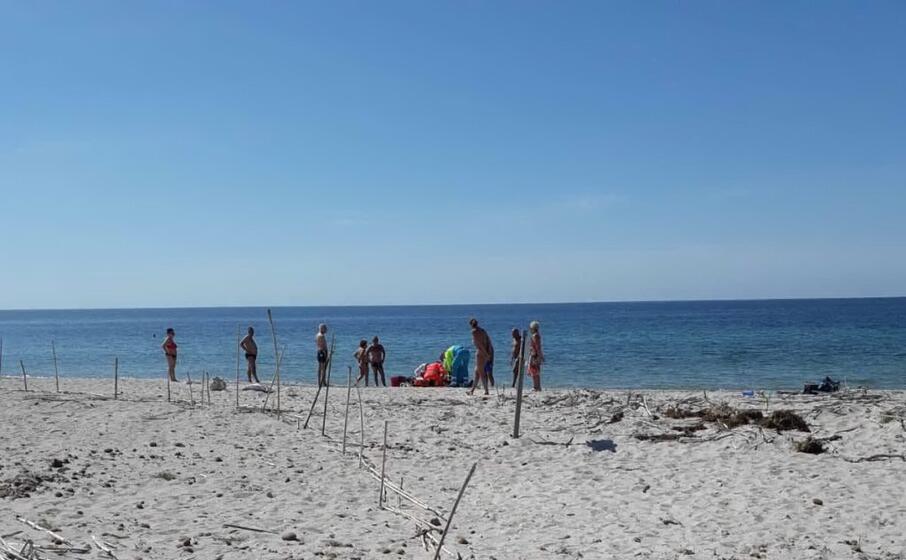 l intervento di soccorso al poetto (l unione sarda daga)