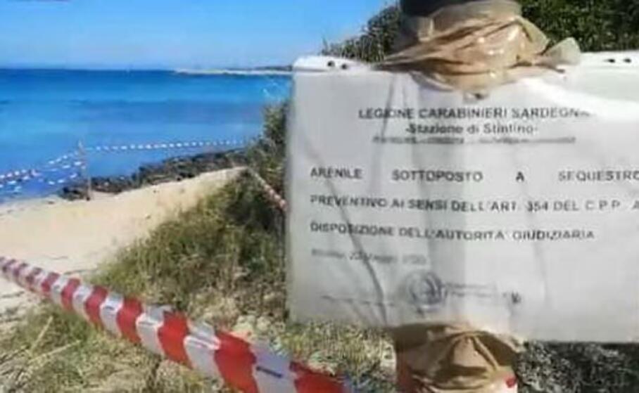 la spiaggia il gabbiano (l unione sarda pala)