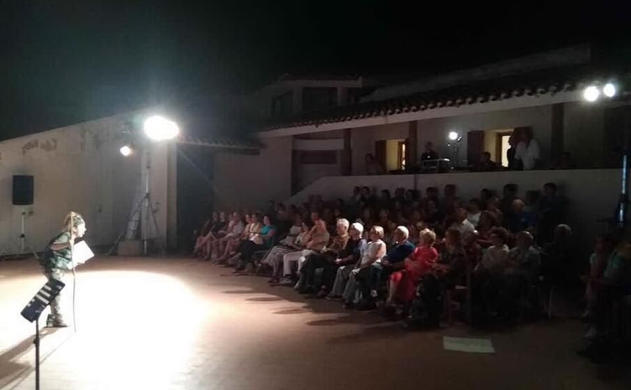 uno spazio aperto del museo (l unione sarda)