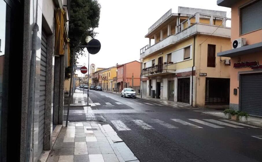 via roma a san gavino (l unione sarda pittau)