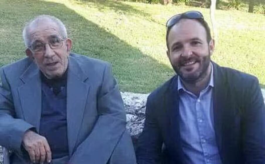 giovanni mura a sinistra con il sindaco luca pilia (l unione sarda)