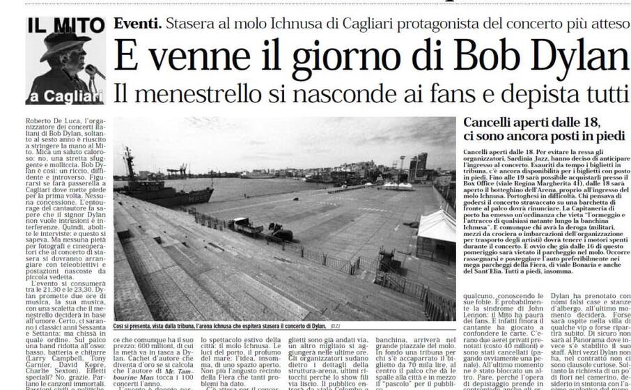 l arena pronta ad ospitare il grande evento
