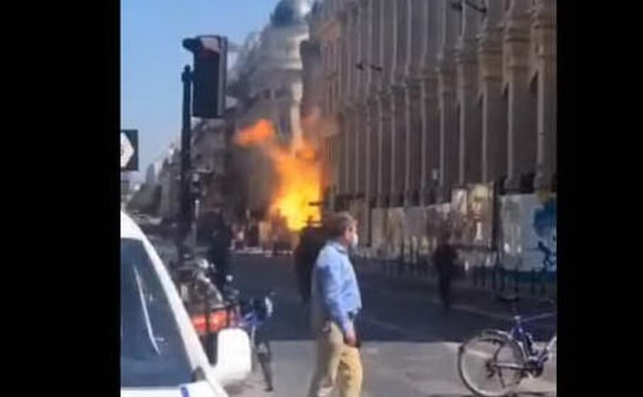 le fiamme (da twitter)