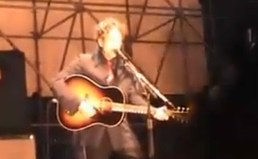un momento dell indimenticabile concerto