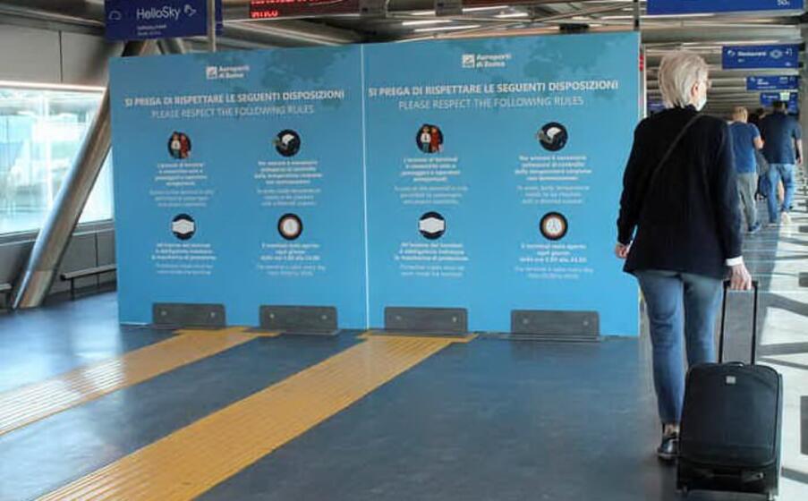 l aeroporto di fiumicino (ansa)