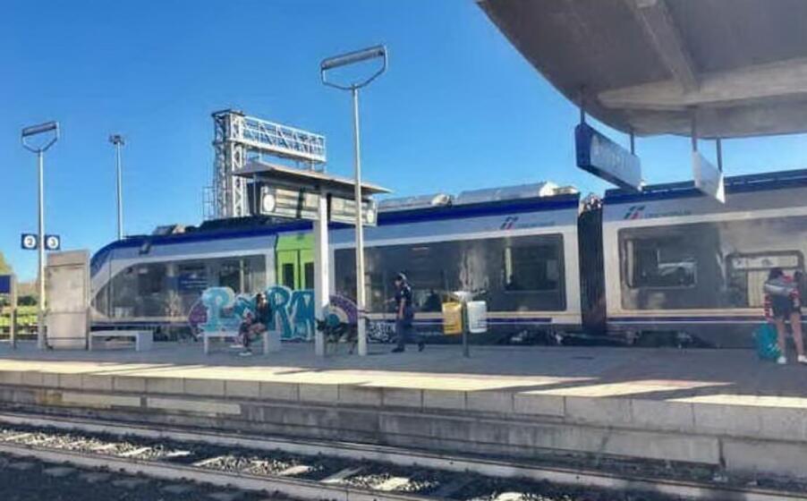 la stazione di oristano (archivio l unione sarda sanna)