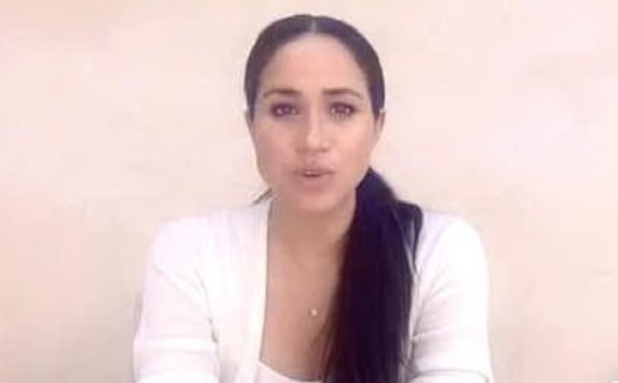 meghan markle in un frame del video